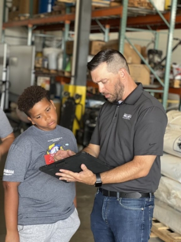 KUSD Building Trade Careers Summer Camp Construction Technology 3D Point Scan