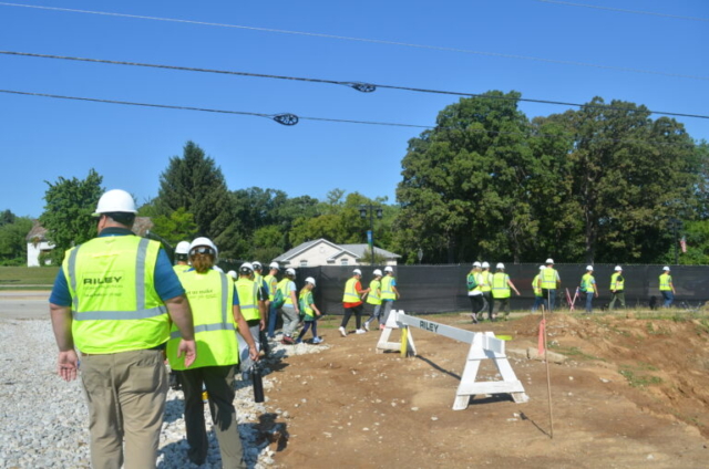 KUSD Building Trade Careers Summer Camp Jobsite Visit