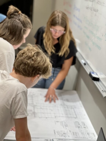 KUSD Building Trade Careers Summer Camp Construction Plans