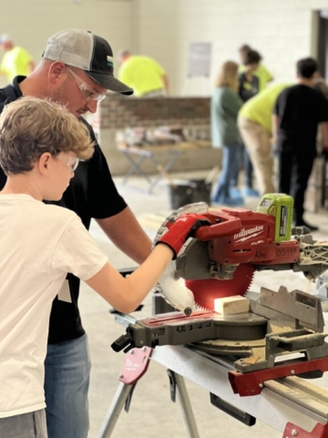 KUSD Building Trade Careers Summer Camp Power Tools